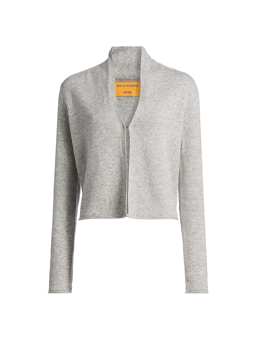 Stealth Cashmere-Linen Cardigan